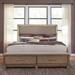 Canyon Road Burnished Beige Queen Storage Bed