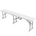 Portable Bench, 6 FT Picnic Folding Bench Plastic with Carrying Handle