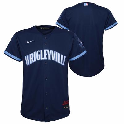 Chicago Cubs Nike Offizielles Replica City Connect Trikot -Jugend Image