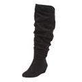Wide Width Women's The Tamara Regular Calf Boot by Comfortview in Black (Size 8 W)