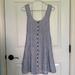 American Eagle Outfitters Dresses | American Eagle Striped Button Down Dress | Color: Blue/White | Size: S