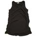 Athleta Tops | Athleta Ruffled Front Tank Top Athletic Workout Gym Black | Women's S Pre-Owned | Color: Black | Size: S