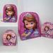 Disney Accessories | Disney Sophia The First Set Backpack And Lunch Box For Girl | Color: Pink/Purple | Size: Osg