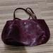 Victoria's Secret Bags | Burgundy Faux Leather Victorias Secret Handbag | Color: Red | Size: Os