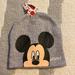 Disney Accessories | Disney Winter Beanie | Color: Black/Gray | Size: Kids One Size Fits Most