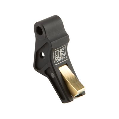 The Gun Company CZ P10S Trigger Black/Brass TGC-CZ-TRG-S-BLK /BRS