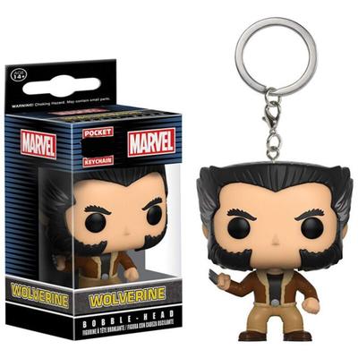 Marvel X Men Logan Action Figure Schlüsselanhänger Wolverine Pocket Schlüsselanhänger Figur