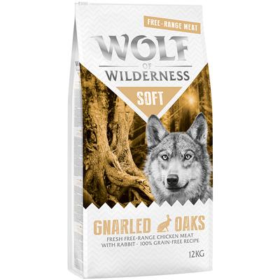 12 kg "Soft - Gnarled Oaks" Freiland-Huhn & Kaninchen - getreidefrei Wolf of Wilderness...