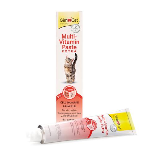 2x200g GimCat Multi-Vitamin Paste Extra Ergänzungsfutter Katze