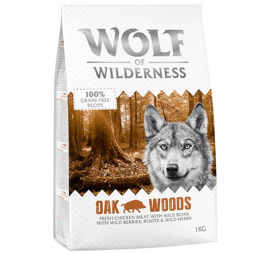 5 x 1 kg Adult Oak Woods Wildschwein Wolf of Wilderness Hundefutter