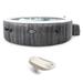 Intex PureSpa Plus Inflatable Hot Tub + Intex Tray Accessory w/ LED Light Strip - 126