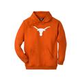 Men's Big & Tall NCAA Long-Sleeve Hoodie by NCAA in Texas (Size XL)