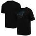 Men's New Era Black Carolina Panthers Combine Authentic Ball Logo T-Shirt