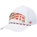 Men's '47 White New England Patriots Hitch Stars and Stripes Trucker Adjustable Hat
