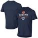 Men's Under Armour Navy Auburn Tigers Softball Icon Raglan Performance T-Shirt