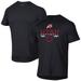 Men's Under Armour Black Utah Utes Softball Icon Raglan Performance T-Shirt