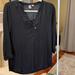 Anthropologie Tops | Dolan, Black Long Sleeve, Lightly Worn | Color: Black | Size: Xs