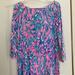 Lilly Pulitzer Dresses | Lilly Pulitzer 3/4 Sleeve Cotton Dress | Color: Blue/Pink | Size: L