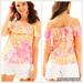 Lilly Pulitzer Tops | Lily Pulitzer Tamiami Top | Color: Orange/Pink | Size: Xs