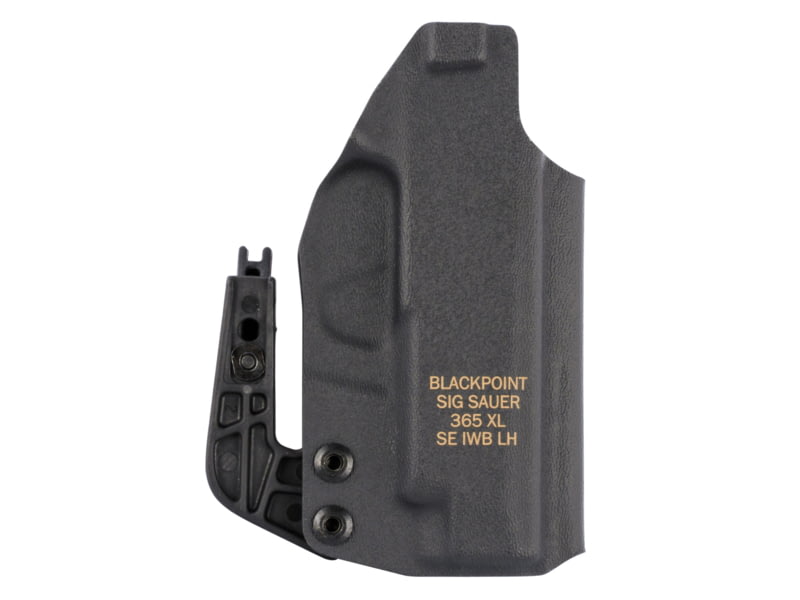 SIG SAUER IWB Leather Holster P365 XL Left Hand Black