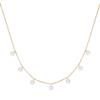 Luigi Merano Collier mit Zirkonia Steinen, Gold 375 45 cm Damen