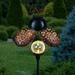 Exhart Solar Filigree Metal Ladybug Stake w/ Glass Crackle Ball Center, 7.5 by 39 Inches Resin/Plastic/Glass/Metal | Wayfair 72770-RS