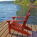 Freeport Park® Hintz Adirondack Chair Plastic/Resin in Red | 38.1 H x 28.9 W x 33.4 D in | Wayfair 8DA2AE550B904A858773356DAFA2CAB0