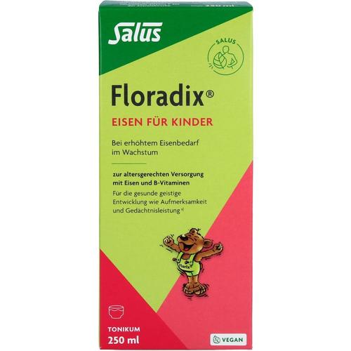 Floradix – Eisen für Kinder Tonikum Mineralstoffe 0.25 l