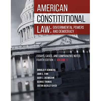 American Constitutional Law Governmental Powers An...