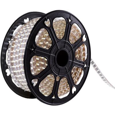 Streifen mit 120 LEDs/M 500 w 2700ºK SMD5050 220 vac IP65 x 50 m 40.000 Std. [HO-220-120-50M-WW] Image