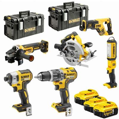 Dewalt - Packung mit 6 xr 18V 5Ah Li-Ion-Werkzeugen - DCK623P3 Image