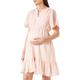 ESPRIT Maternity Damen Dress Woven Short Sleeve Kleid, Light Pink - 690, 38 EU