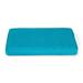 Teal Happy Place Durable Dog Mat, 18" L X 11.5" W X 2" H, X-Small, Blue