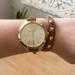 Michael Kors Accessories | Brown Gold Wrap Michael Kors Watch | Color: Brown/Gold | Size: Os