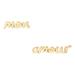 Kate Spade Jewelry | Kate Spade True Love Mon Amour Earrings | Color: Gold | Size: Os