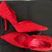 Zara Shoes | Brand New Zara Red Heels Size 38uk / 7us | Color: Red | Size: 7