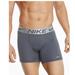 Nike Underwear & Socks | Nike Mens New Gray Luxe Ultra Soft Cotton Modal Dri-Fit Trunk Brief 1 Pair Lrg | Color: Gray | Size: L