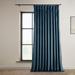 Exclusive Fabrics Extra Wide Heritage Plush Velvet Room Darkening Curtain (1 Panel)