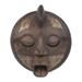 Handmade Mystic Akan Wood Mask (Ghana)