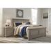 The Gray Barn Canterbury Burnished Grey Light Grey Panel Bed