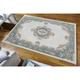 Royal Aubusson Cream/ Green Traditional 100% Wool Indian Rug