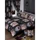 King Size Alchemy Story Of The Rose Gothic Duvet Cover Set Black Red White