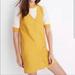 Madewell Dresses | Madewell Heather Button Front Tank Dress In Mustard Yellow | Color: Tan/Yellow | Size: Xs