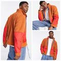 Nike Jackets & Coats | Men's Medium Nike Sportswear Sport Essentials+ Fleece Full-Zip Jacket | Color: Blue/Orange | Size: M