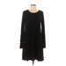 Old Navy Casual Dress - A-Line: Black Solid Dresses - Women's Size Medium