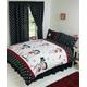 Betty Boop Superstar Red Black White Polka Dot Reversible Double Duvet Cover Bedding Set Gift