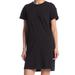 Madewell Dresses | Madewell Tina Crew Neck Casual Short Sleeve Knit T-Shirt Dress, True Black-Small | Color: Black | Size: S