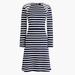 J. Crew Dresses | J. Crew Striped Fit & Flare Dress | Color: Blue/White | Size: S