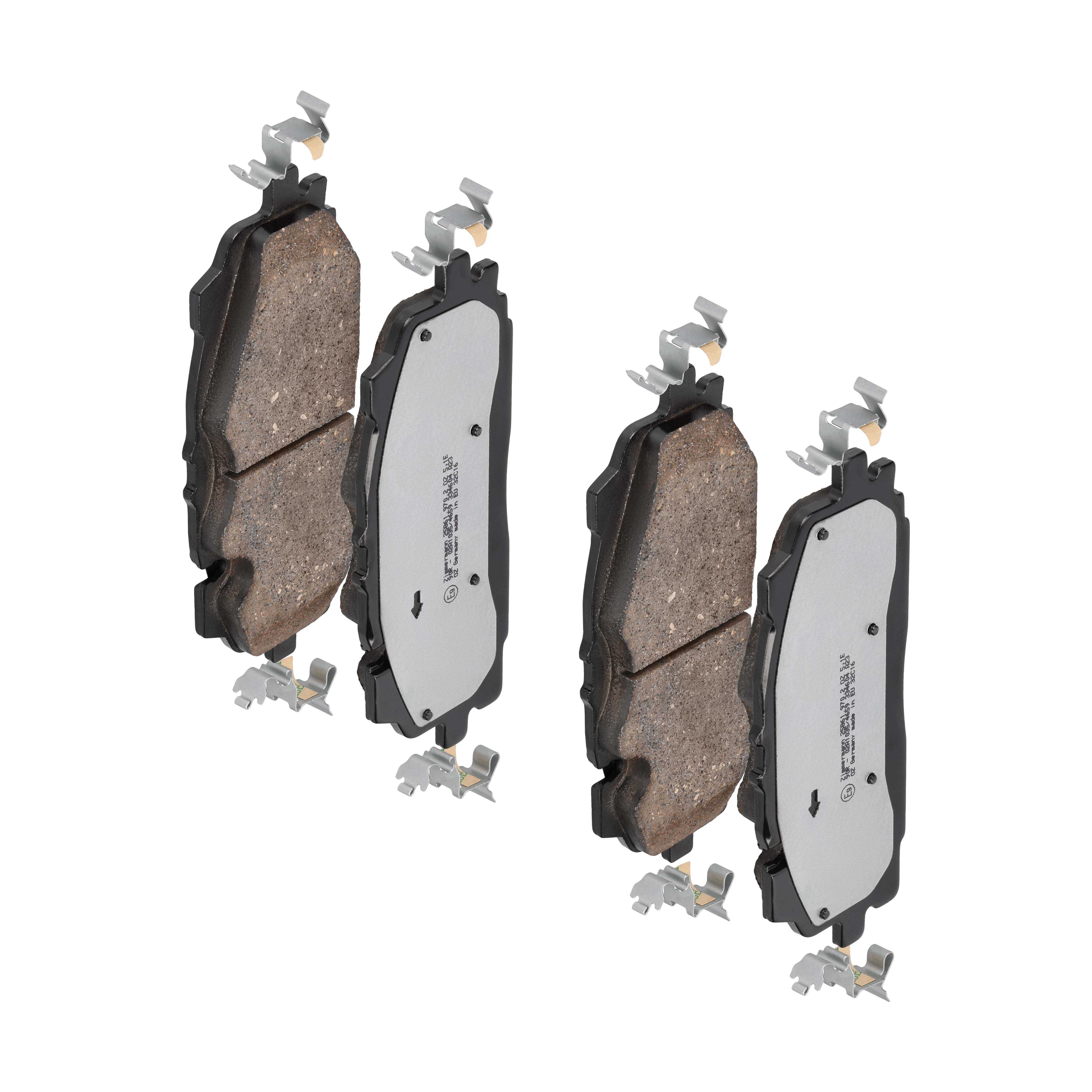 ZIMMERMANN Bremsbelagsatz, Scheibenbremse links rechts mit Feder für CUPRA AUDI 4K0698151S 4K0698151P 8W0698151BJ 25861.970.2 Image