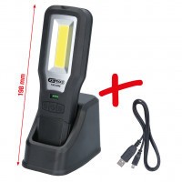 KS TOOLS Mobile Werkstatt-Handlampe, knickbar, 550 Lumen 150.4490 Handleuchte mit Trockenmittelbehälter Image